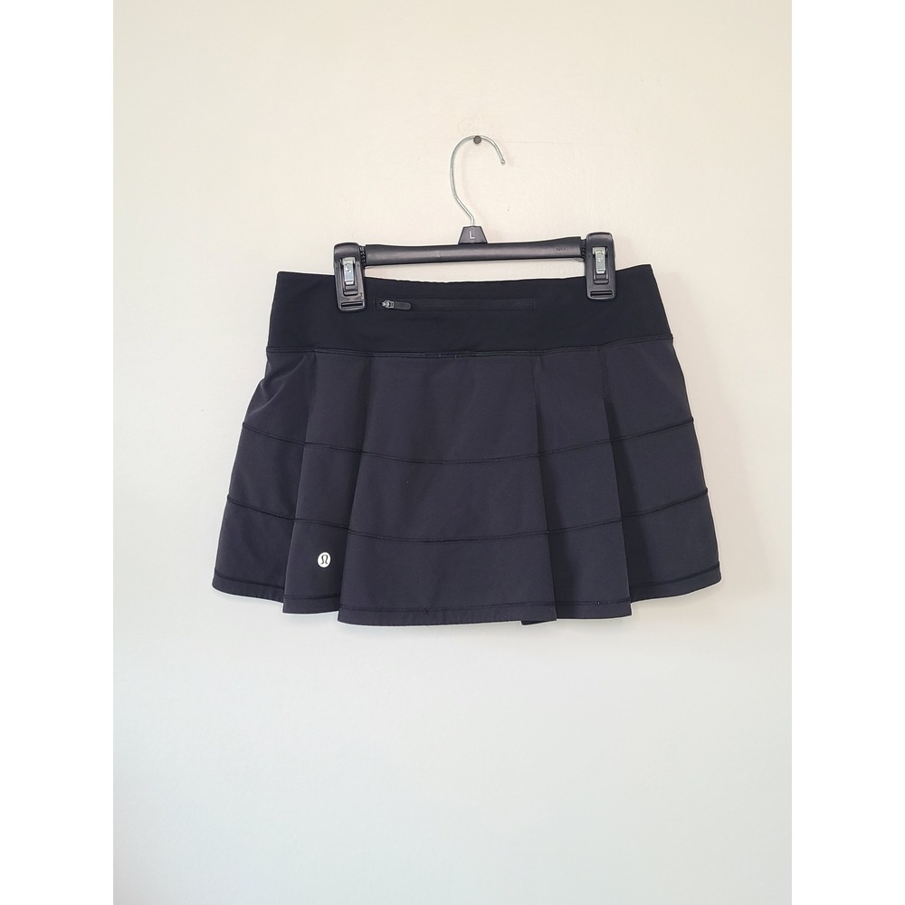 Lululemon Pace Rival Black Skort Size 4